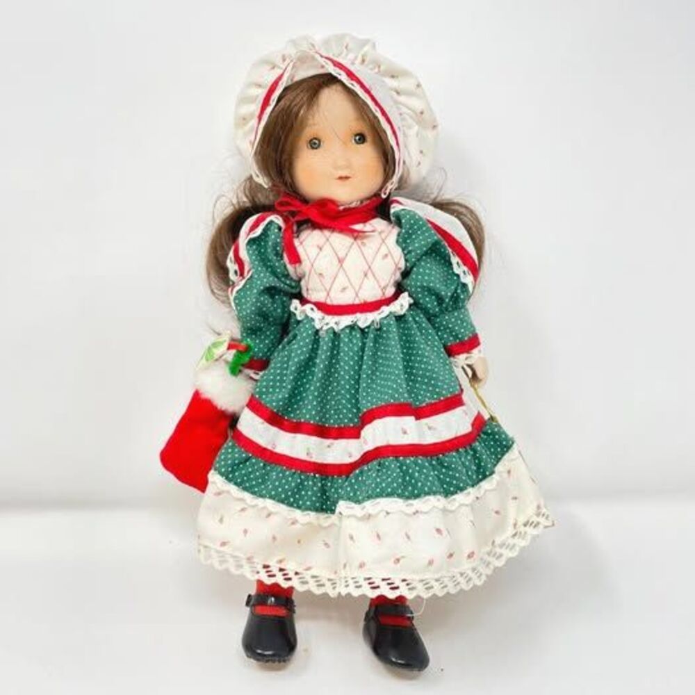 Vintage Rare Holly Hobbie 1985 Christmas Wishes Doll HH-17 Gorham